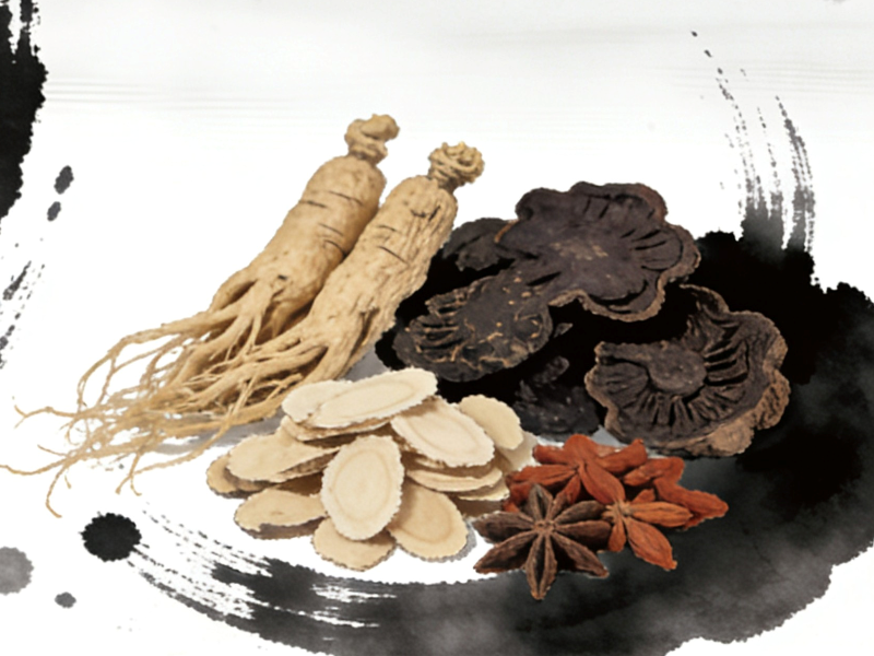 人参代用茶代加工，人参五宝茶袋泡茶OEM服务(图1)