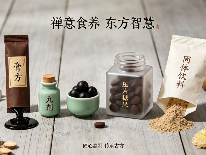 药食同源食品代加工，康瑞生物支持膏方丸剂压片糖果全品类定制(图1)
